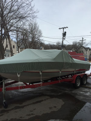 boat cover side view boat cover side view